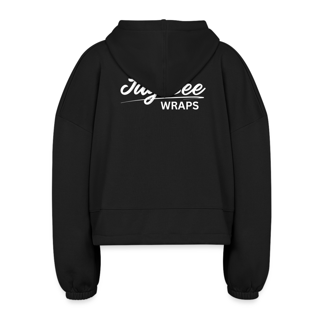 The "OG" Women’s Cropped Hoodie - black