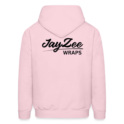 The "OG" Jayzee Wraps Hoodie - Unisex/Black Font - pale pink