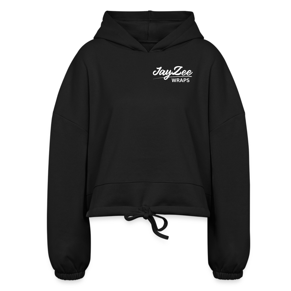 The "OG" Women’s Cropped Hoodie - black