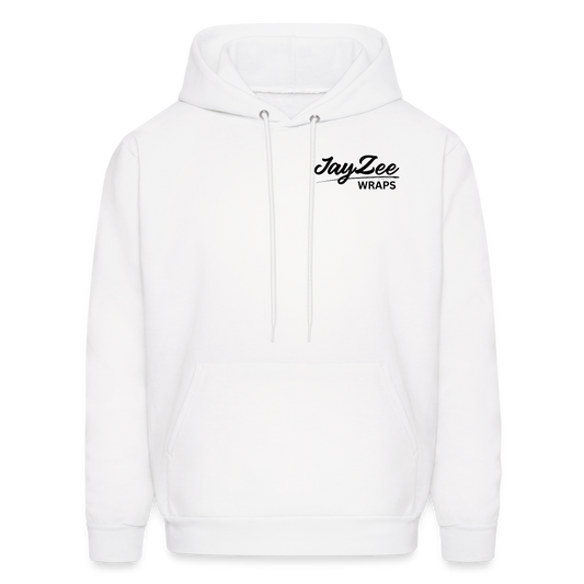 The "OG" Jayzee Wraps Hoodie - Unisex/Black Font - white