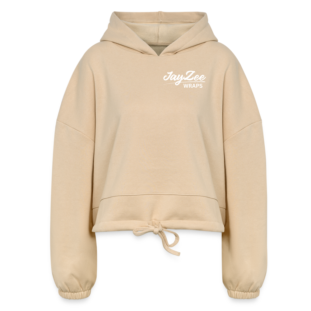 The "OG" Women’s Cropped Hoodie - nude