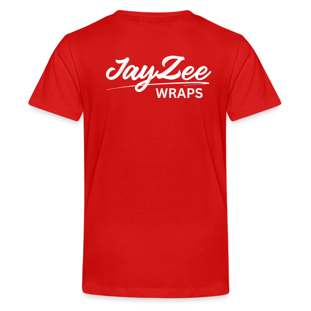 Kids' JZ  Tee - red