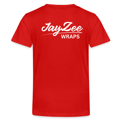 Kids' JZ  Tee - red