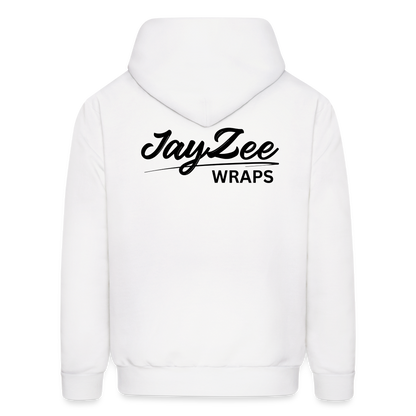 The "OG" Jayzee Wraps Hoodie - Unisex/Black Font - white