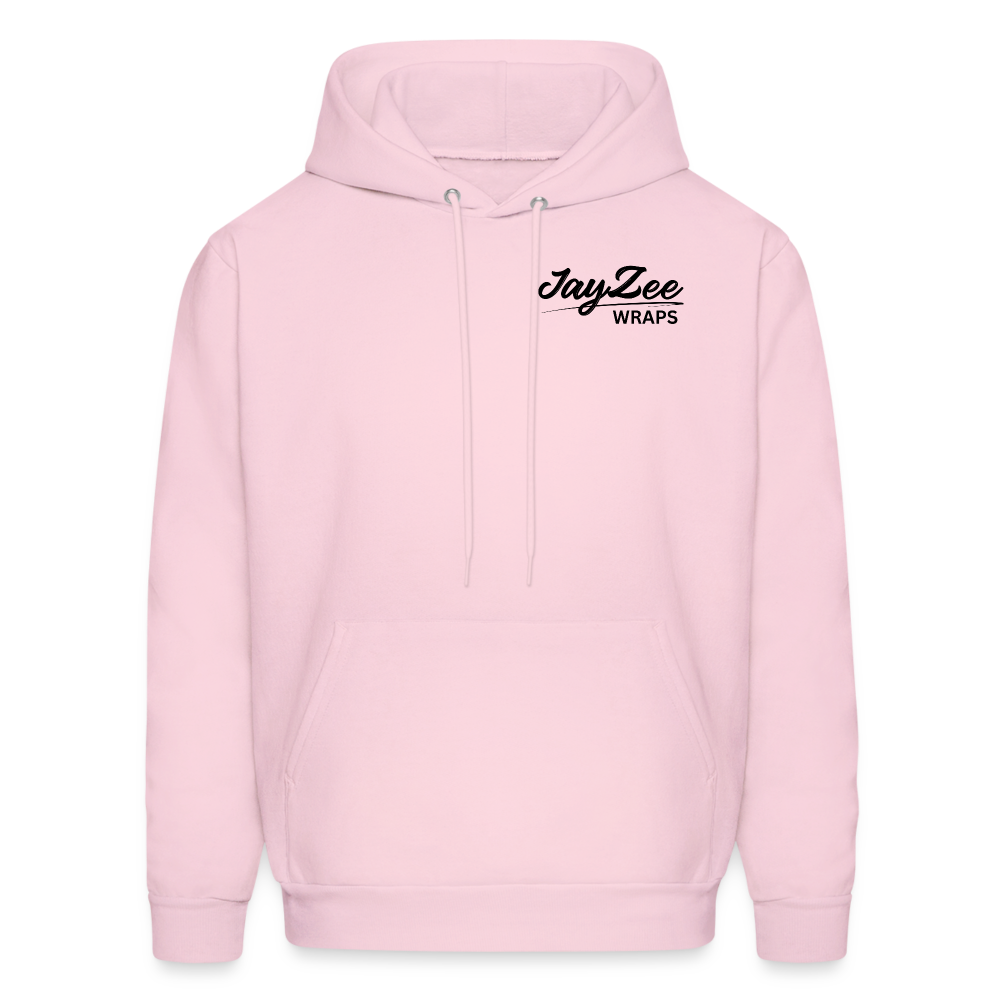 The "OG" Jayzee Wraps Hoodie - Unisex/Black Font - pale pink