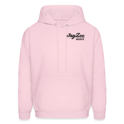 The "OG" Jayzee Wraps Hoodie - Unisex/Black Font - pale pink