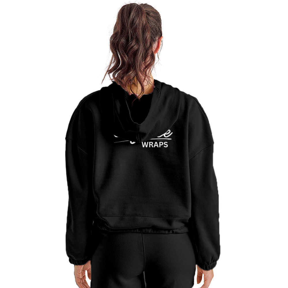 The "OG" Women’s Cropped Hoodie - black