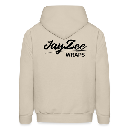 The "OG" Jayzee Wraps Hoodie - Unisex/Black Font - Sand