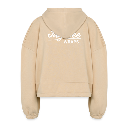 The "OG" Women’s Cropped Hoodie - nude