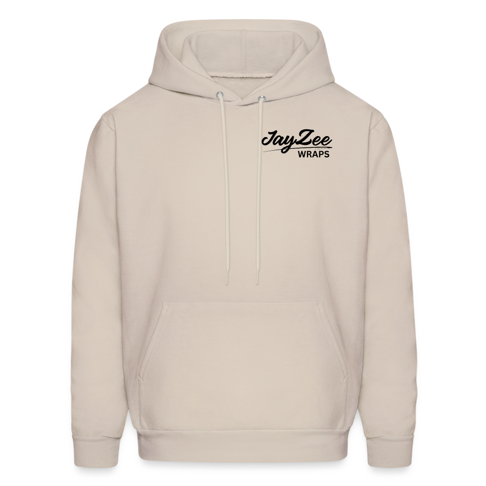 The "OG" Jayzee Wraps Hoodie - Unisex/Black Font - Sand