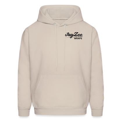 The "OG" Jayzee Wraps Hoodie - Unisex/Black Font - Sand