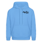 The "OG" Jayzee Wraps Hoodie - Unisex/Black Font - carolina blue