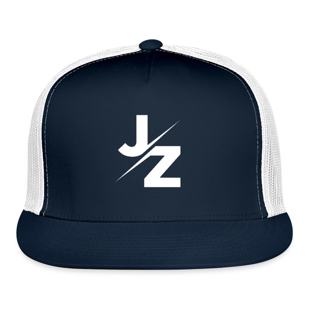 JZ Trucker Cap - navy/white