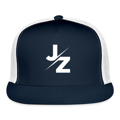 JZ Trucker Cap - navy/white