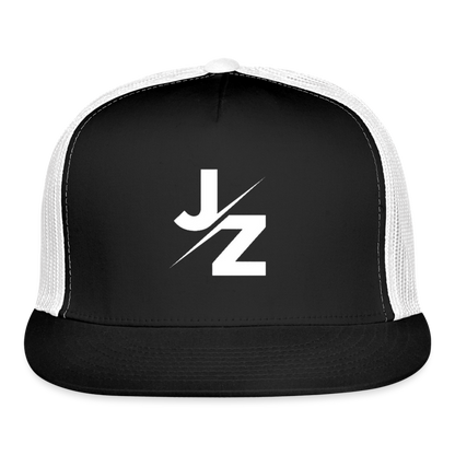 JZ Trucker Cap - black/white