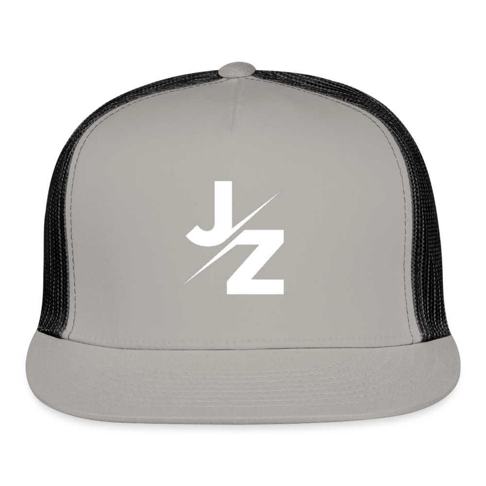 JZ Trucker Cap - gray/black