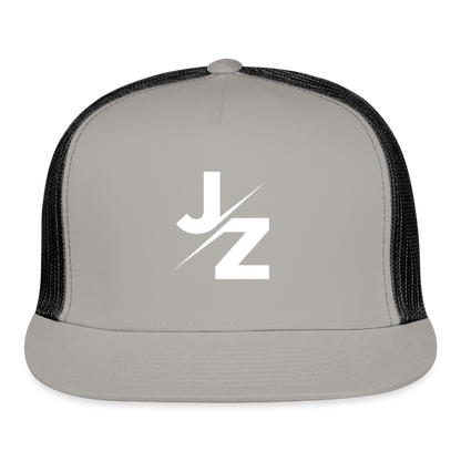 JZ Trucker Cap - gray/black