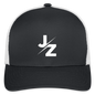 JZ Flexfit Fitted Baseball Cap - dark gray/white