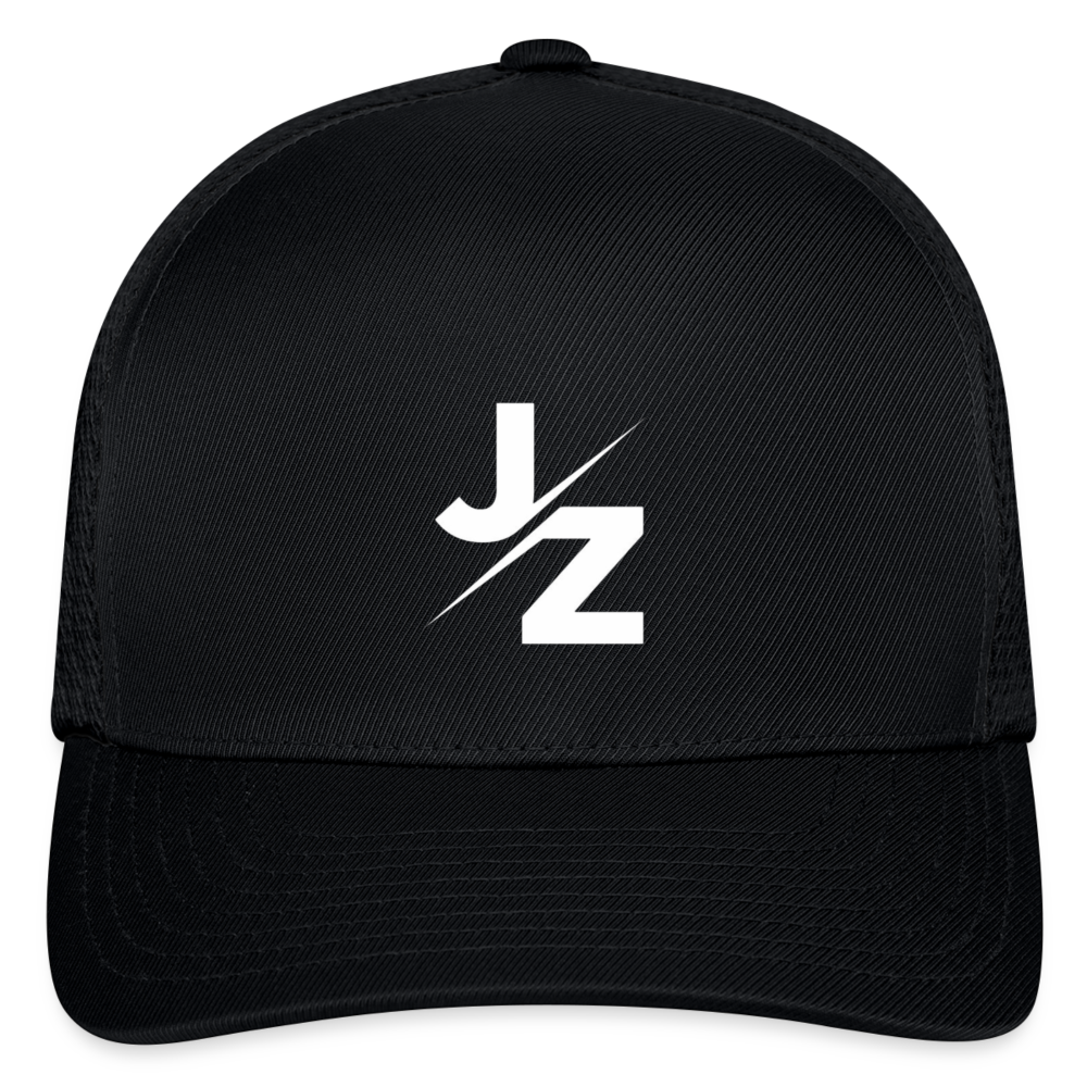 JZ Flexfit Fitted Baseball Cap - black