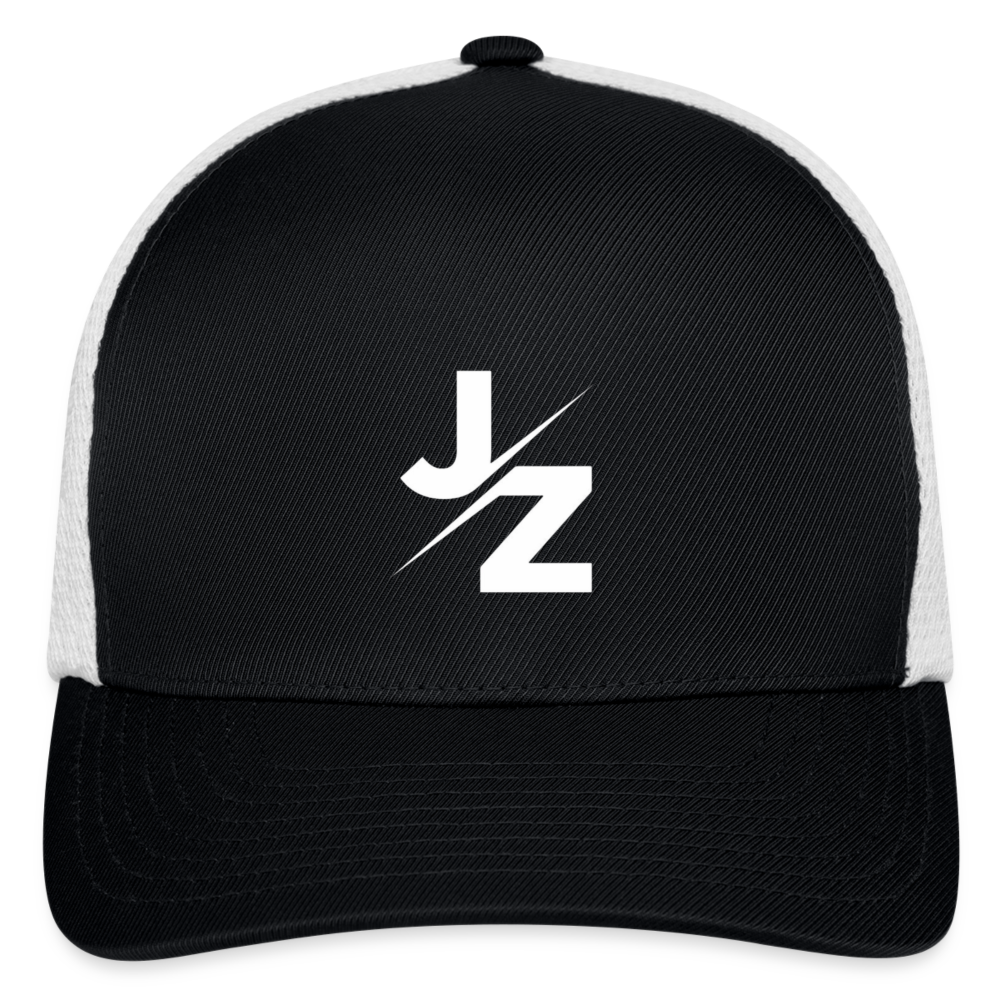 JZ Flexfit Fitted Baseball Cap - black/white