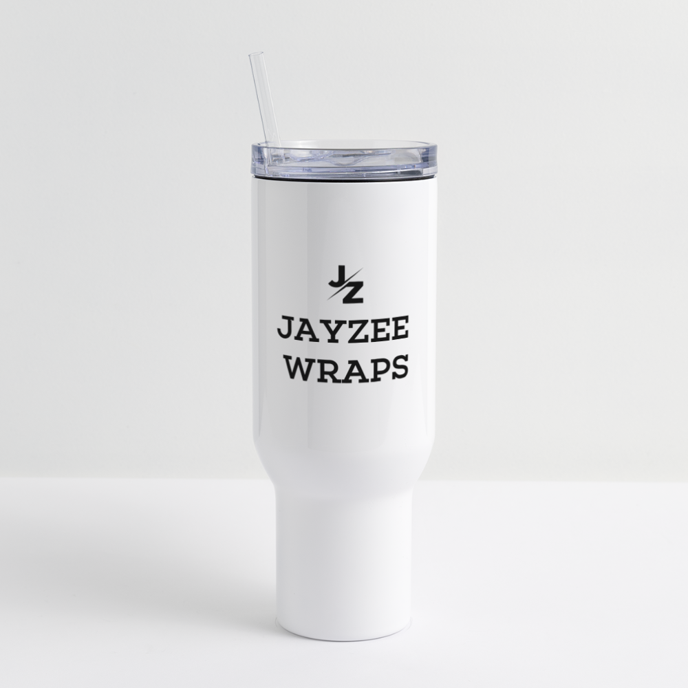 JZ 40 oz Travel Tumbler - white