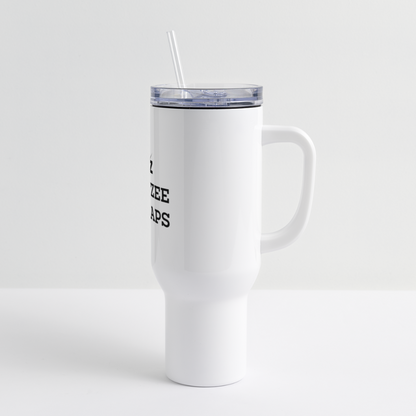 JZ 40 oz Travel Tumbler - white