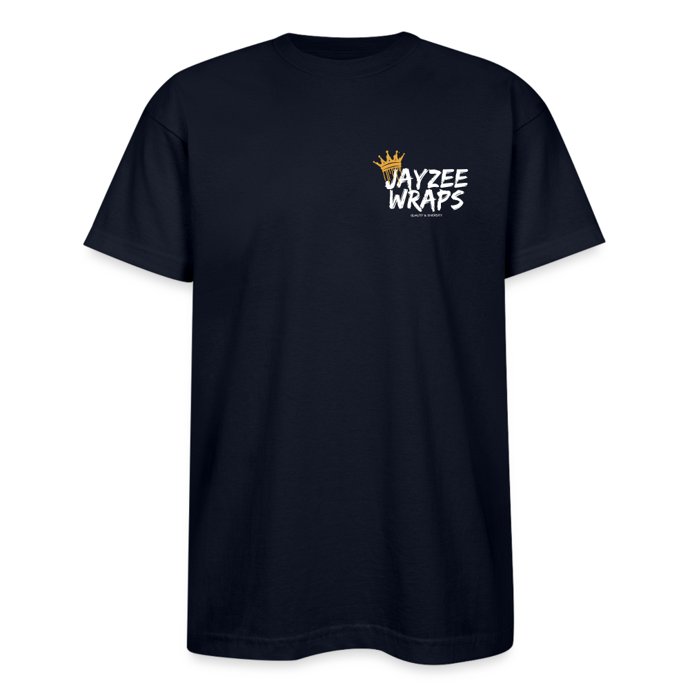 Jayzee Wraps Crown Tee - navy