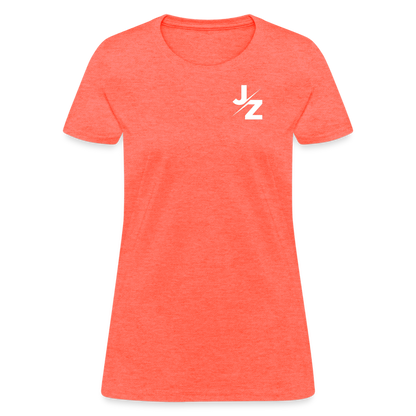 JZ Women's T-Shirt - heather coral