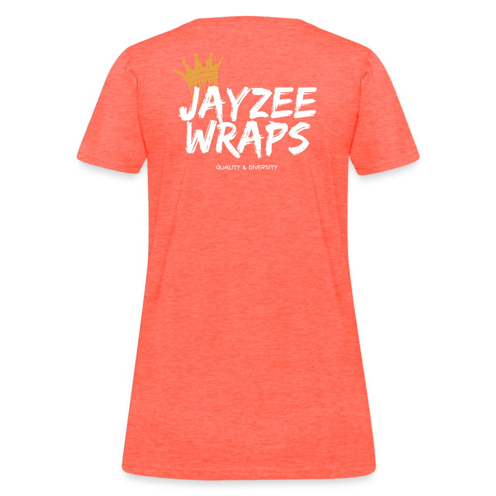 JZ Women's T-Shirt - heather coral