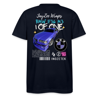 JZ 1 OF ONE TEE - BMW E36 M3 - LIMITED - navy