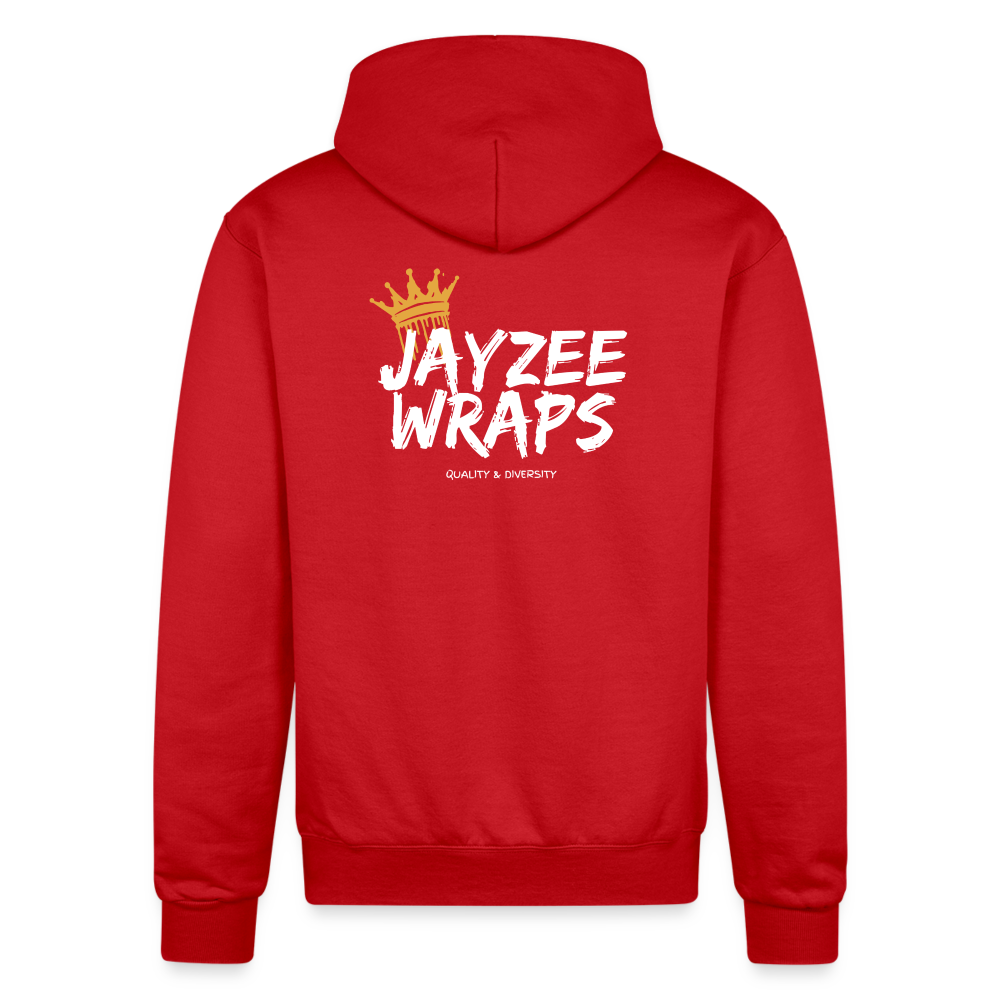 JZ Crown Hoodie Unisex - Scarlet